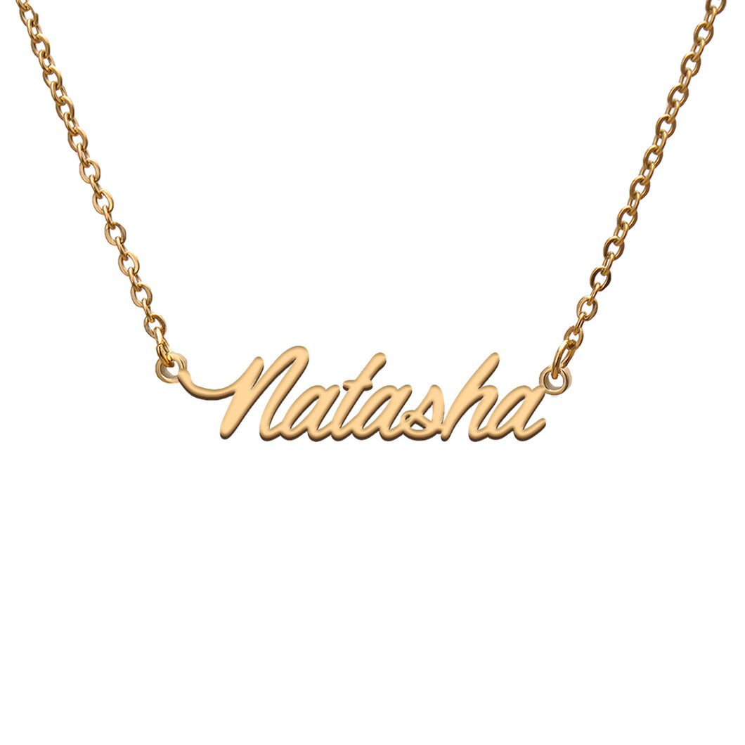 Natasha Name Necklace