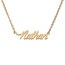 Load image into Gallery viewer, Nathan Name Necklace
