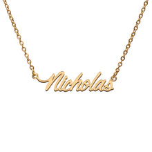 Load image into Gallery viewer, Nicholas Name Necklace
