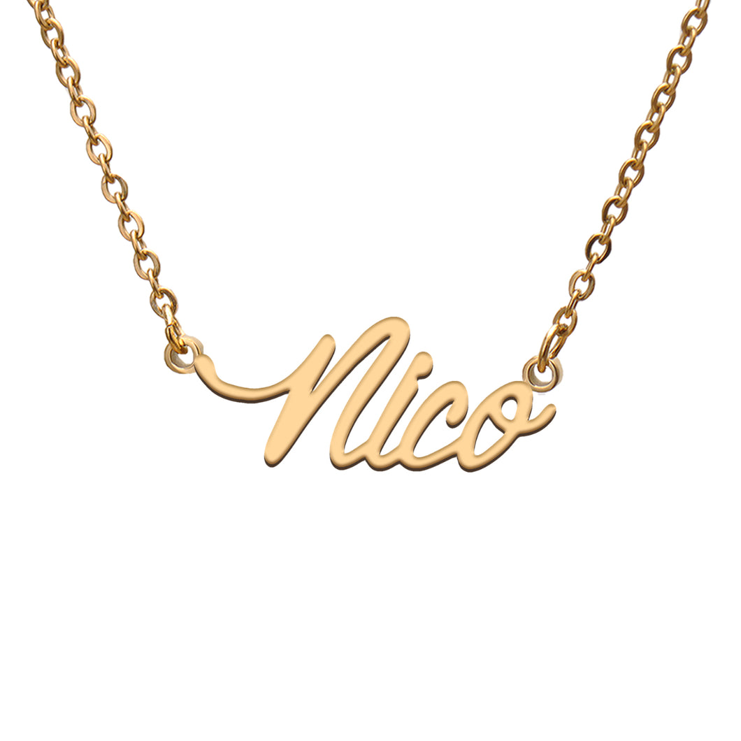 Nico Name Necklace