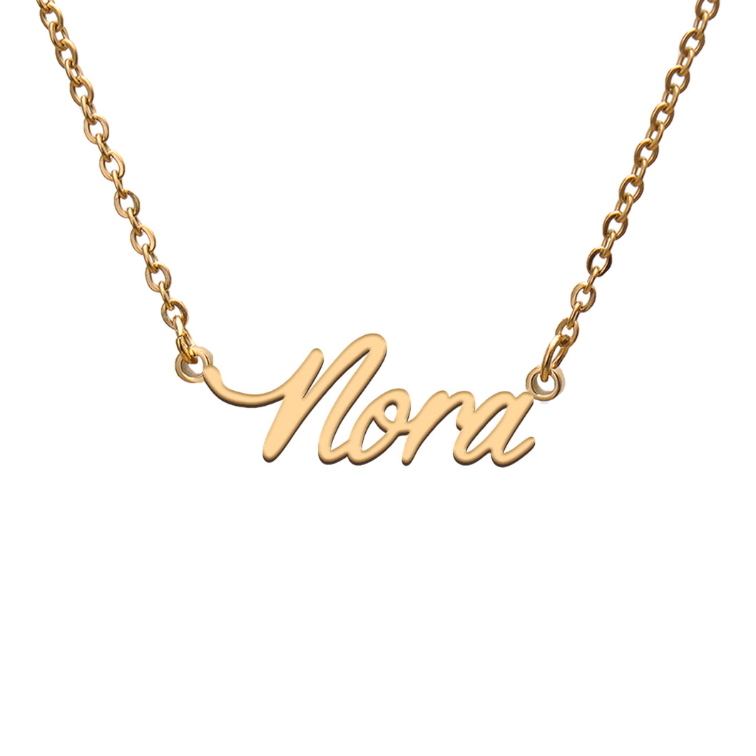 Nora Name Necklace