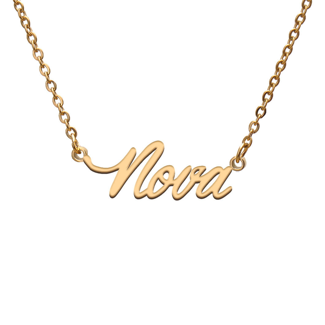 Nova Name Necklace