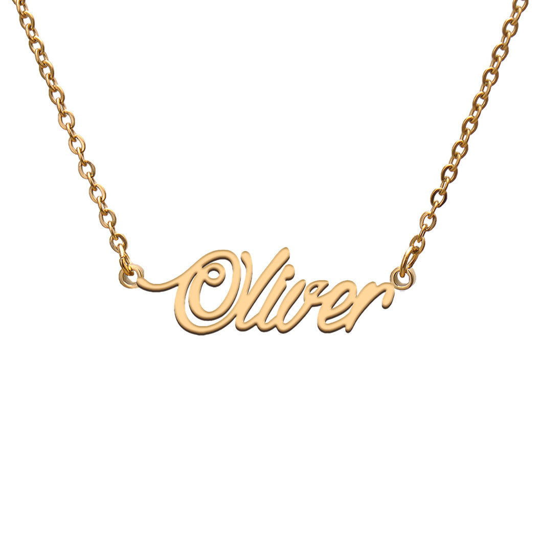 Oliver Name Necklace