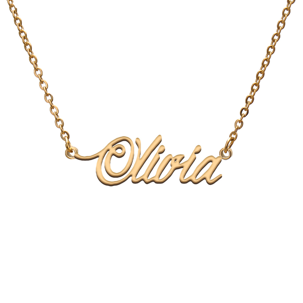 Olivia Name Necklace