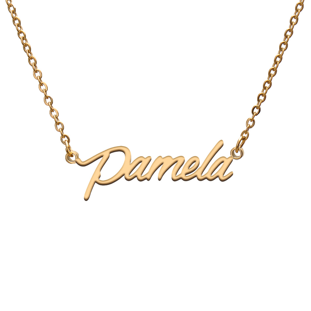 Pamela Name Necklace