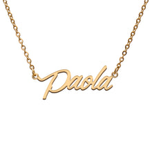 Load image into Gallery viewer, Paola Name Necklace
