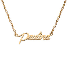 Load image into Gallery viewer, Paulina Name Necklace
