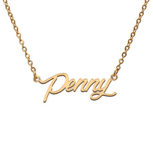 Load image into Gallery viewer, Penny Name Necklace
