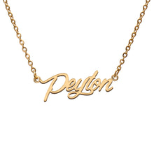 Load image into Gallery viewer, Peyton Name Necklace

