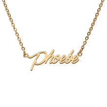 Load image into Gallery viewer, Phoebe Name Necklace
