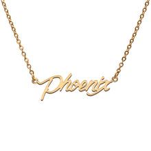 Load image into Gallery viewer, Phoenix Name Necklace
