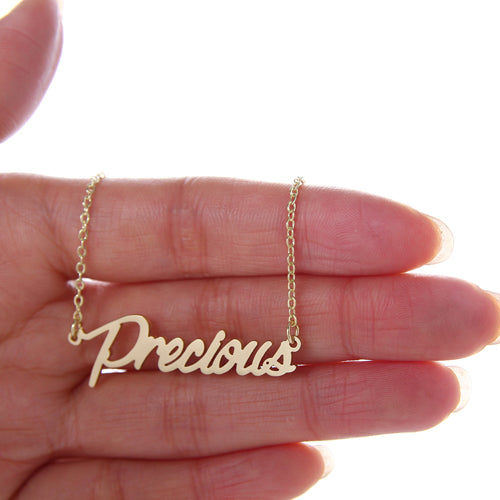 Precious Name Necklace