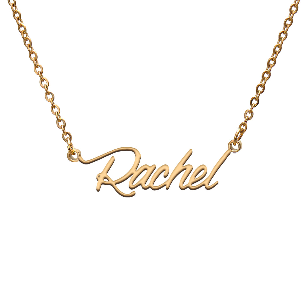 Rachel Name Necklace