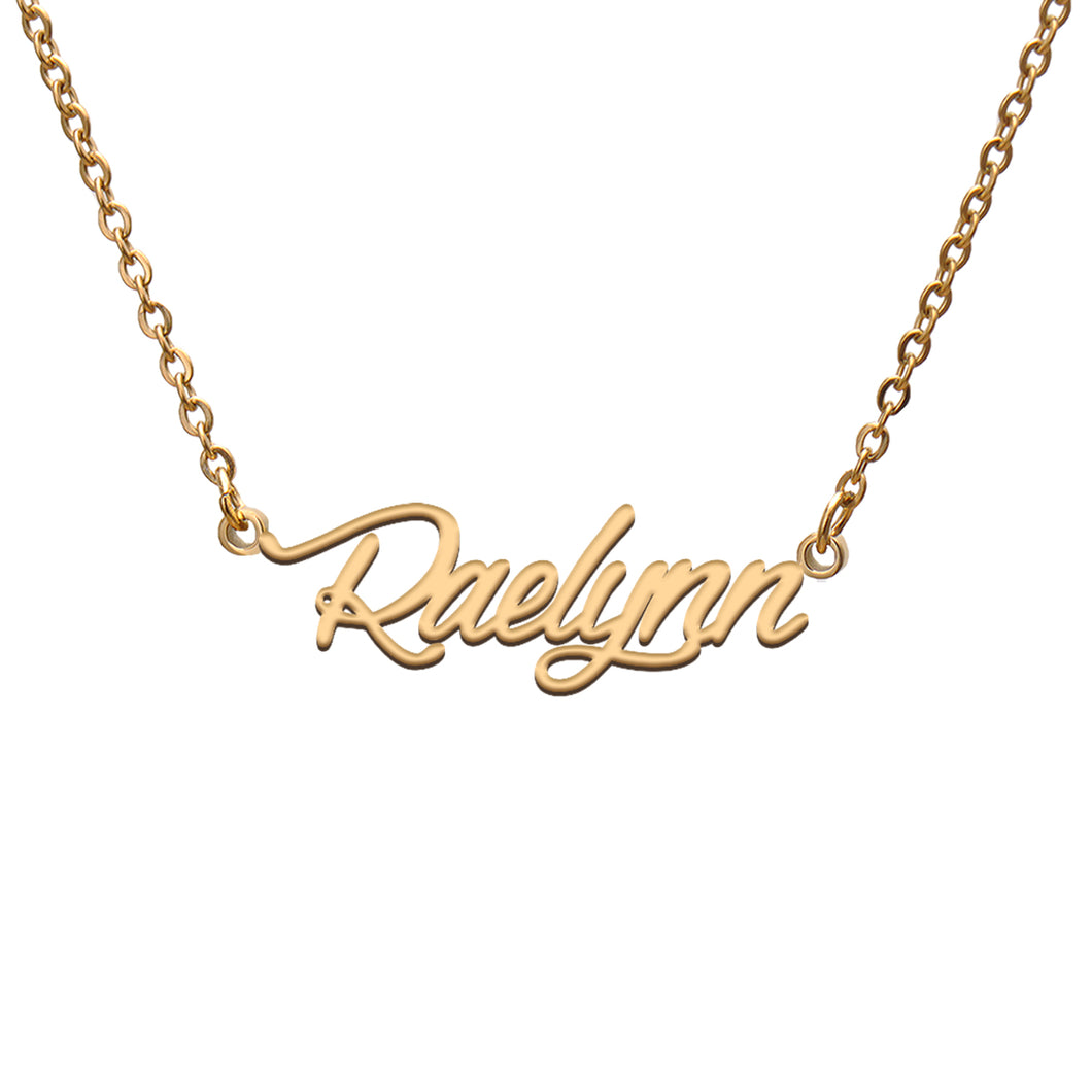 Raelynn Name Necklace