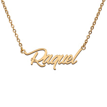 Load image into Gallery viewer, Raquel Name Necklace
