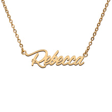 Load image into Gallery viewer, Rebecca Name Necklace

