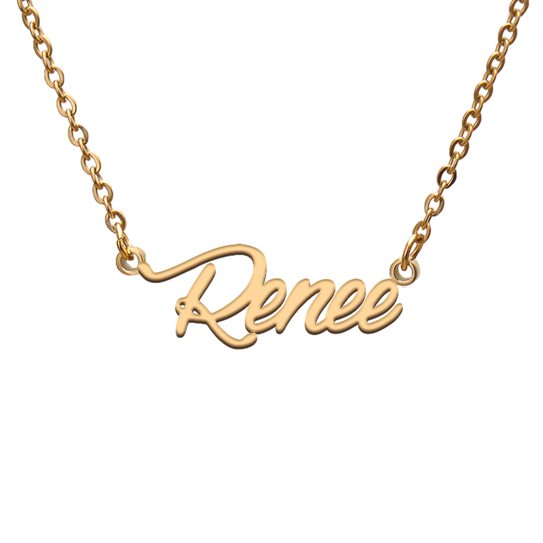 Renee Name Necklace
