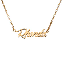 Load image into Gallery viewer, Rhonda Name Necklace
