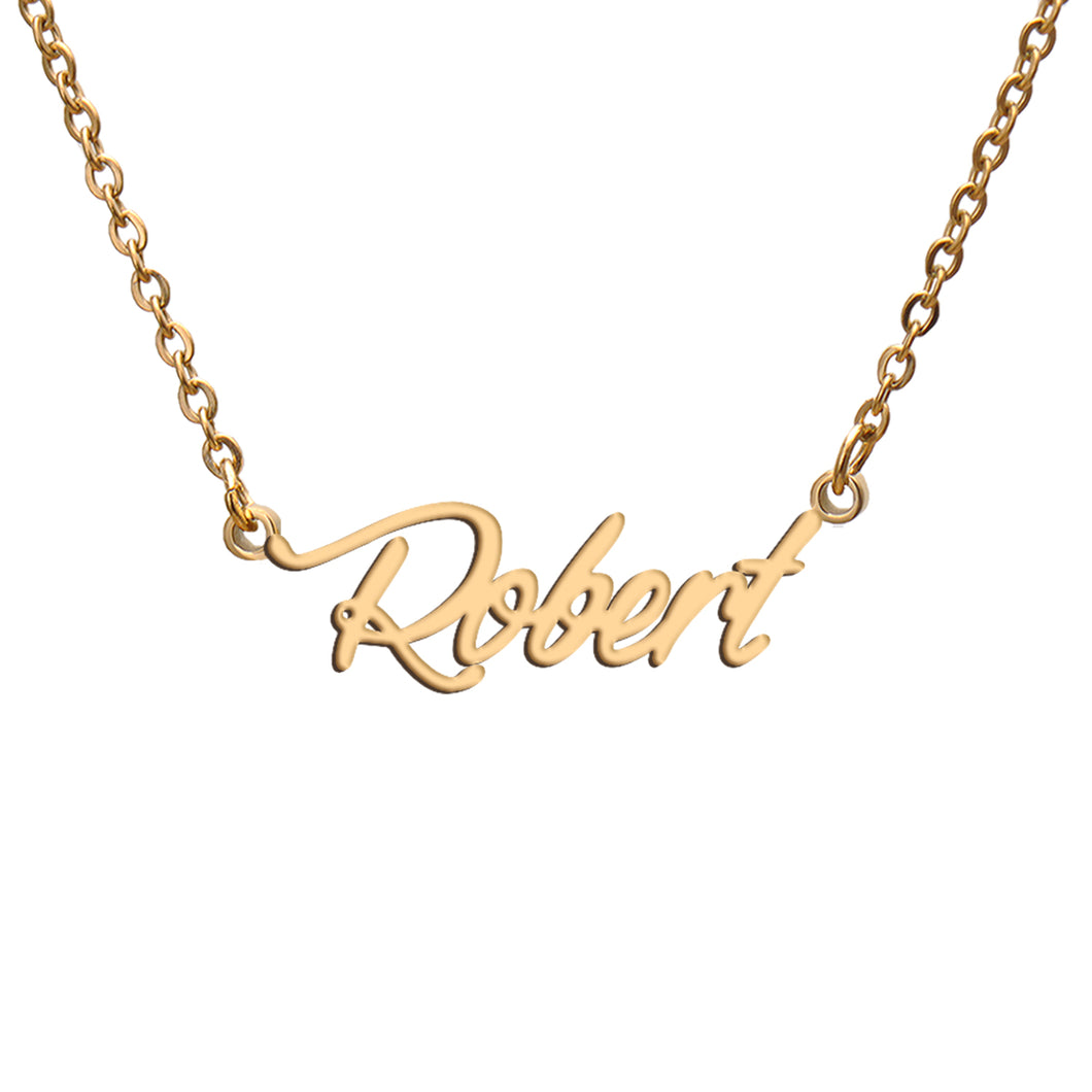 Robert Name Necklace