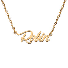 Load image into Gallery viewer, Robin Name Necklace
