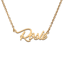 Load image into Gallery viewer, Rosie Name Necklace
