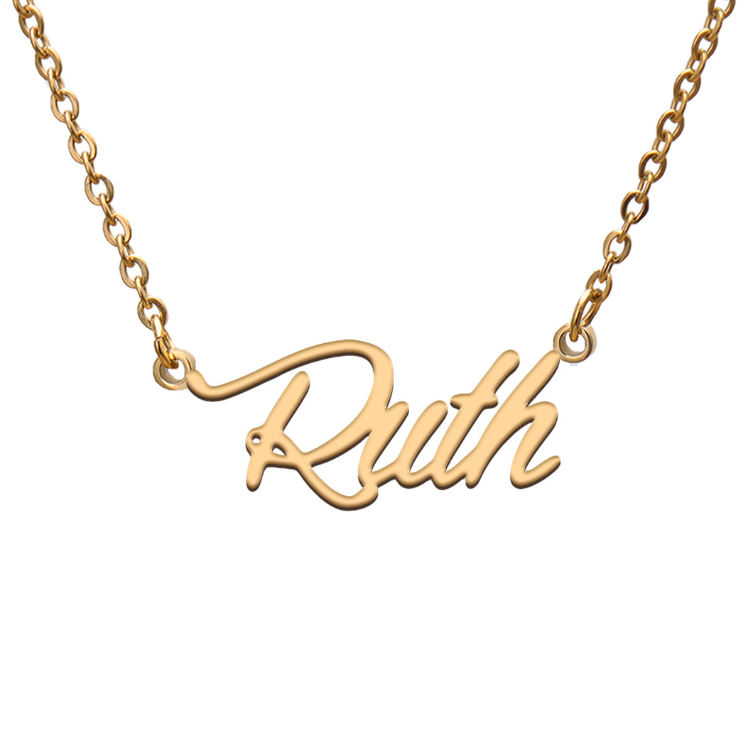 Ruth Name Necklace