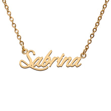 Load image into Gallery viewer, Sabrina Name Necklace

