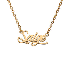 Load image into Gallery viewer, Saige Name Necklace
