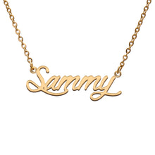 Load image into Gallery viewer, Sammy Name Necklace
