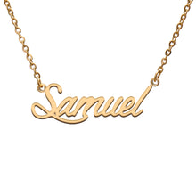 Load image into Gallery viewer, Samuel Name Necklace

