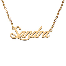 Load image into Gallery viewer, Sandra Name Necklace
