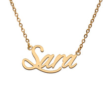 Load image into Gallery viewer, Sara Name Necklace

