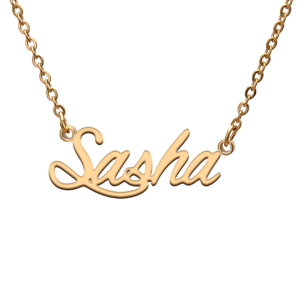 Sasha Name Necklace