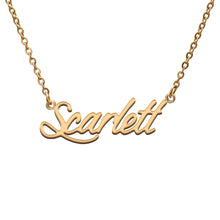 Load image into Gallery viewer, Scarlett Name Necklace
