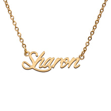 Load image into Gallery viewer, Sharon Name Necklace
