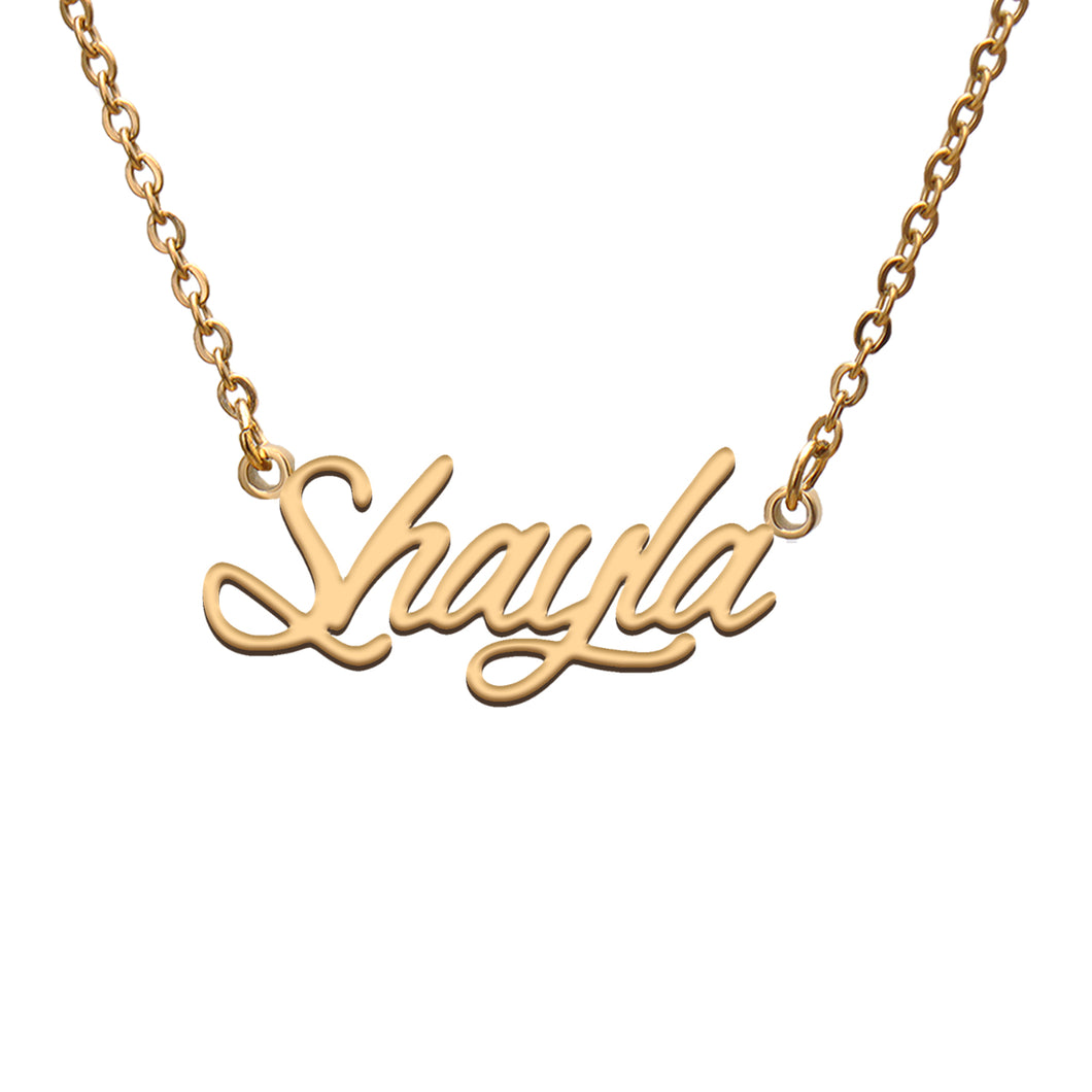 Shayla Name Necklace