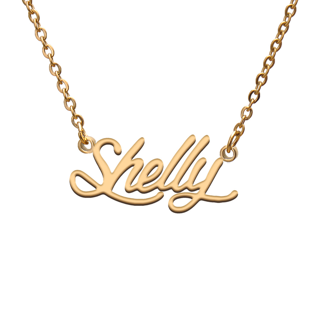 Shelly Name Necklace