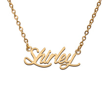 Load image into Gallery viewer, Shirley Name Necklace
