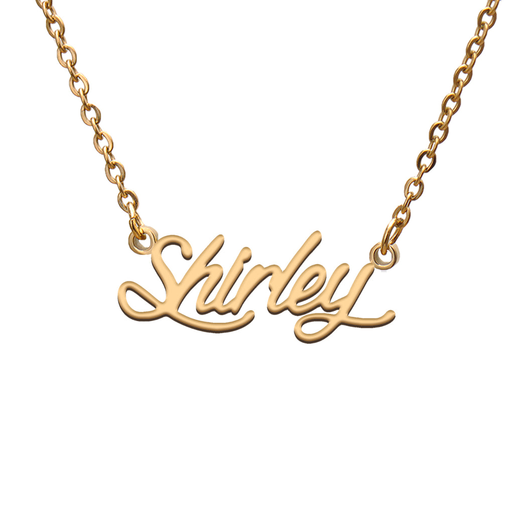 Shirley Name Necklace