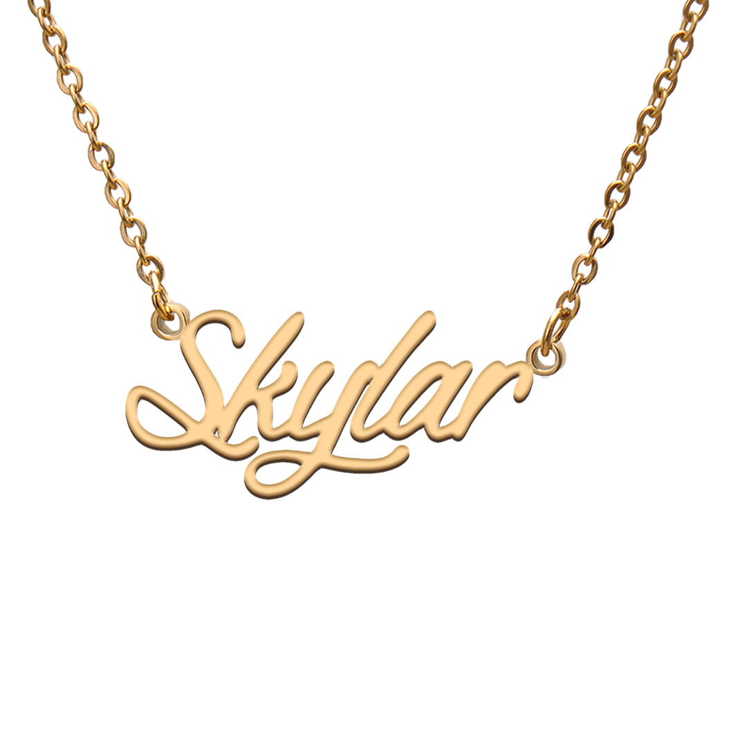 Skylar Name Necklace