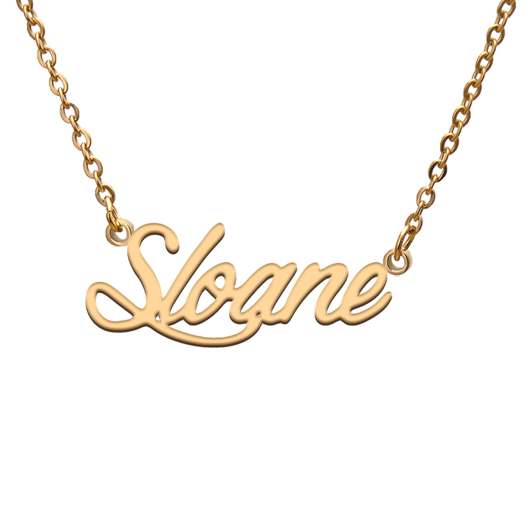 Sloane Name Necklace