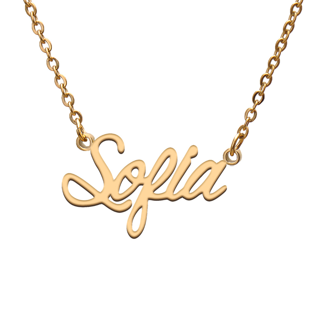 Sofia Name Necklace