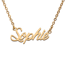 Load image into Gallery viewer, Sophie Name Necklace
