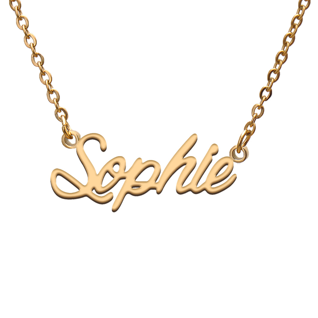Sophie Name Necklace