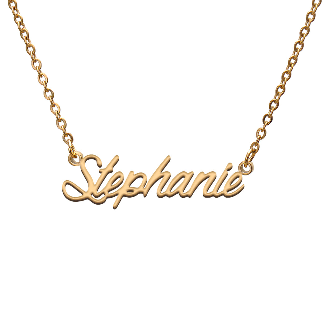 Stephanie Name Necklace