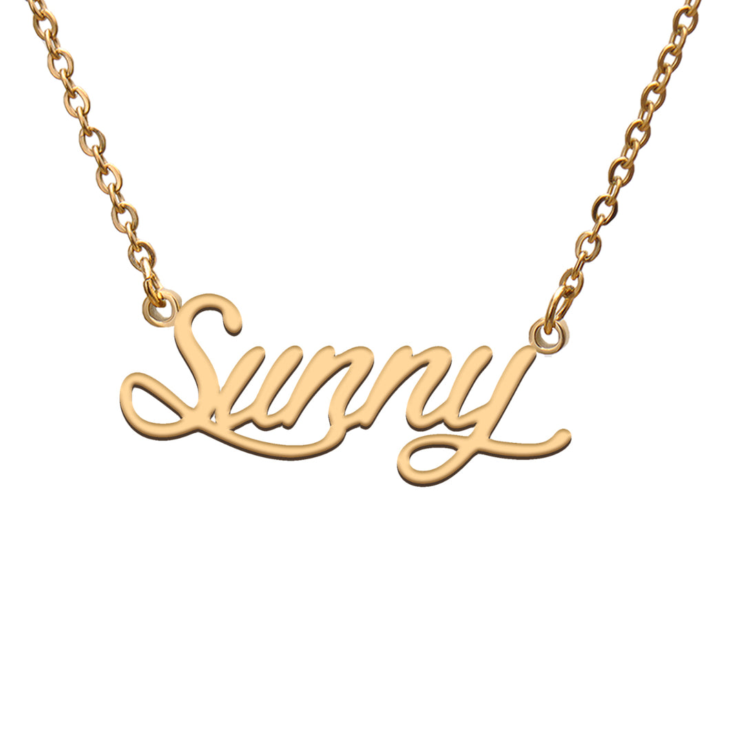 Sunny Name Necklace