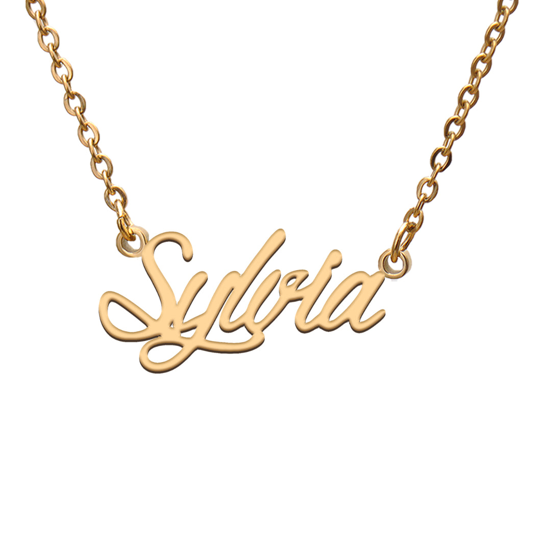 Sylvia Name Necklace