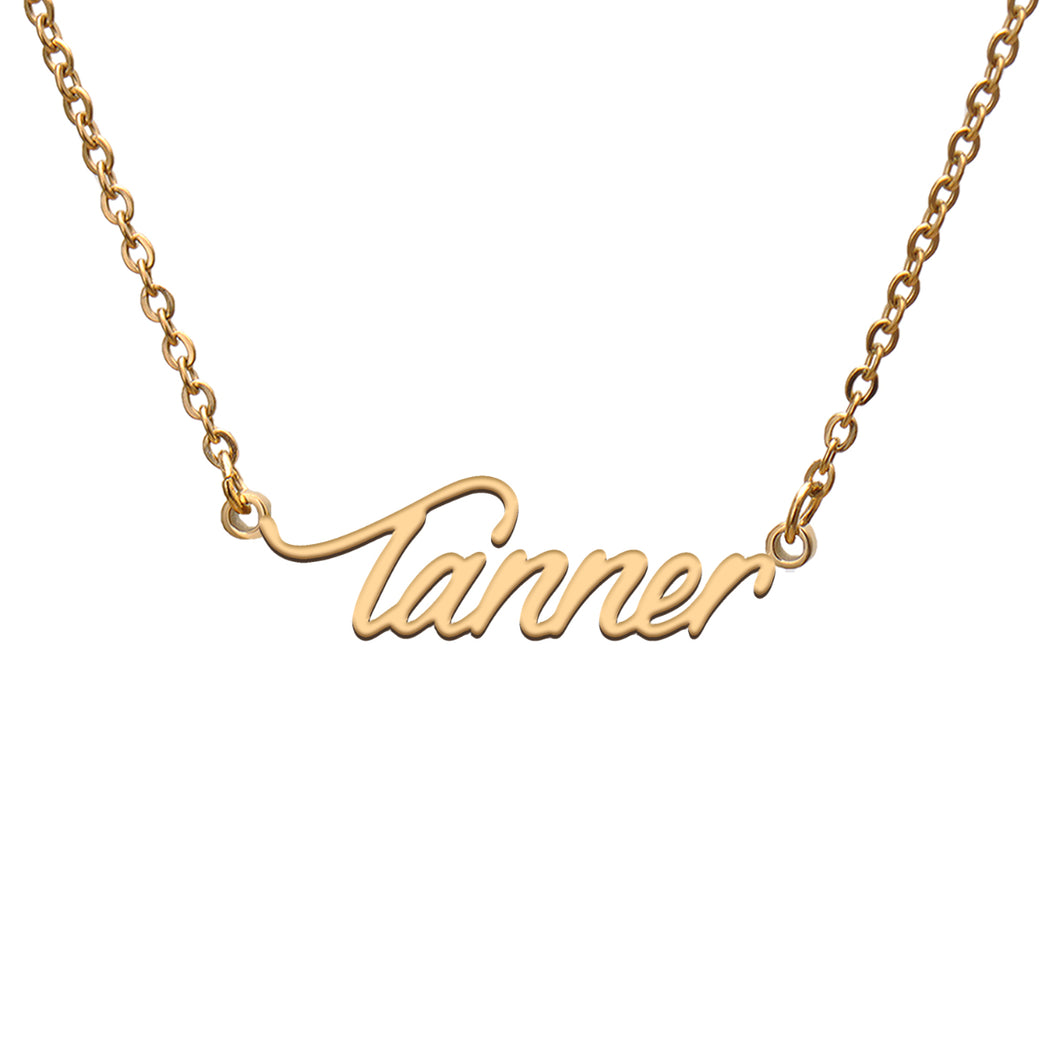 Tanner Name Necklace