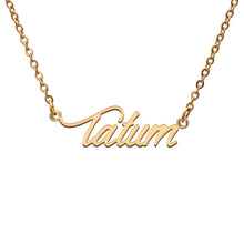 Load image into Gallery viewer, Tatum Name Necklace
