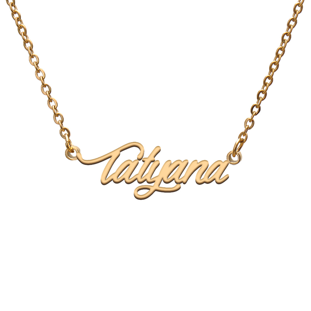 Tatyana Name Necklace